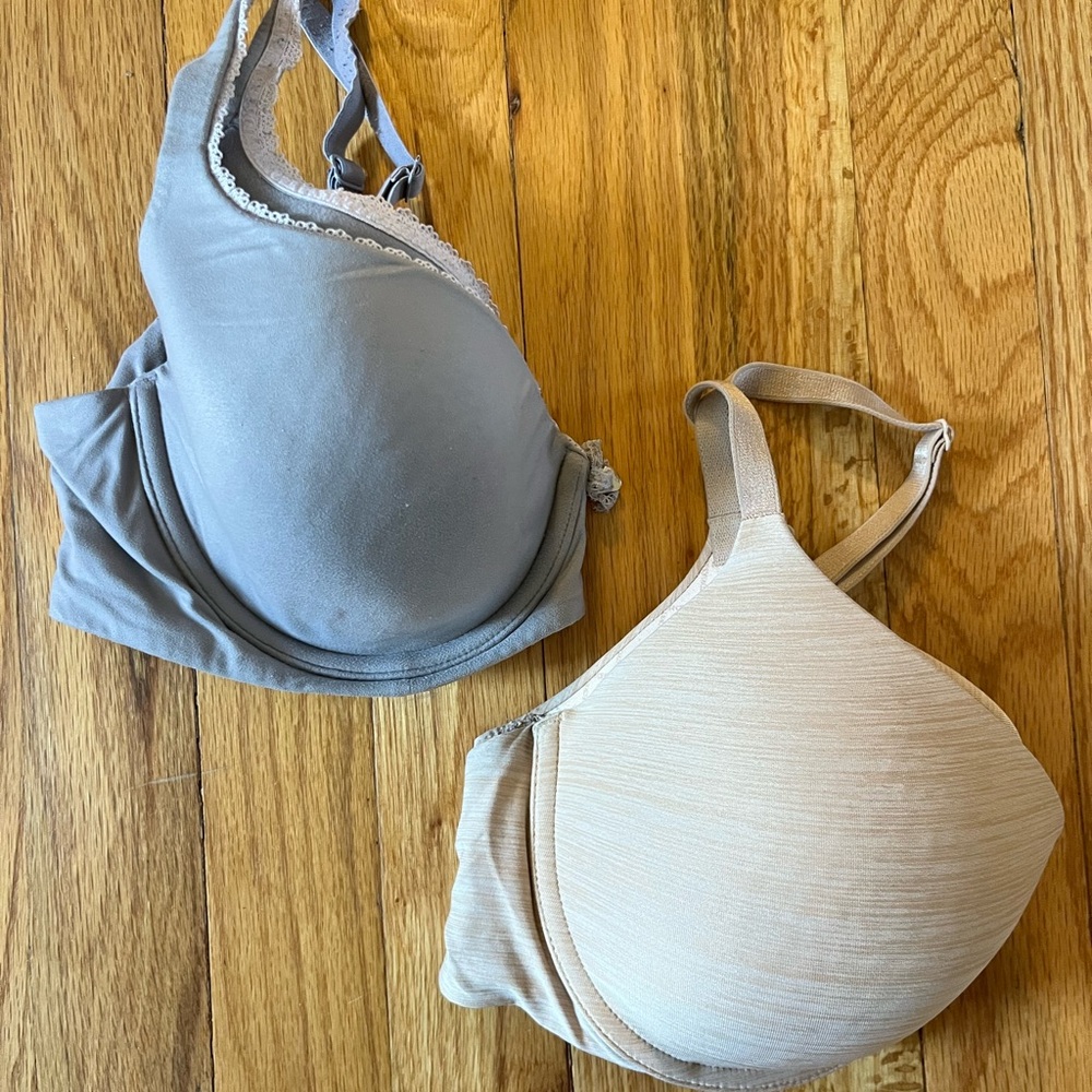 Women's Intimates Set - Gray and Cream